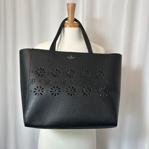 AUTHENTIC KATE SPADE ELISABETH FAYE DRIVE BLACK BAG - LARGE TOTE